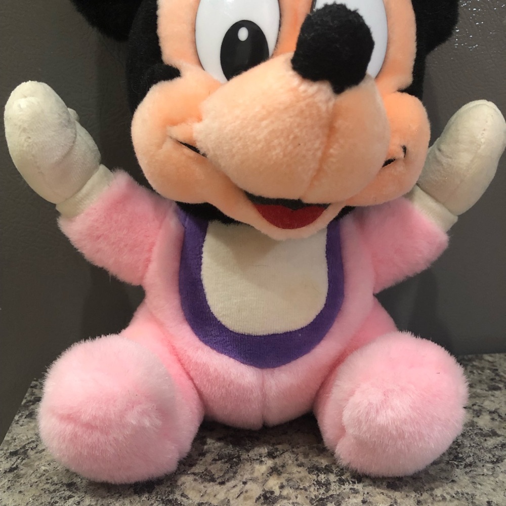 Disney Baby Minnie Mouse Plush Stuffed Animal Toy - Picture 5 of 9